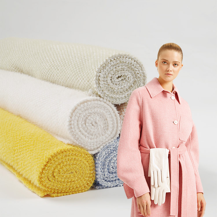 Fluwelen zware wollen stof: de nieuwe modetrend